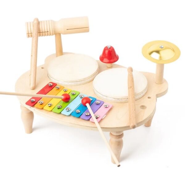 Wooden All-in-One Musical Playset