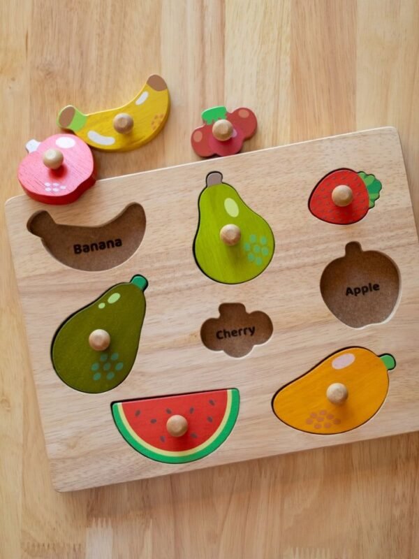 Wooden Fruit Puzzle